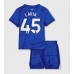Chelsea Romeo Lavia #45 Barnkläder Hemma matchtröja till baby 2025-26 Kortärmad (+ Korta byxor) Billigt